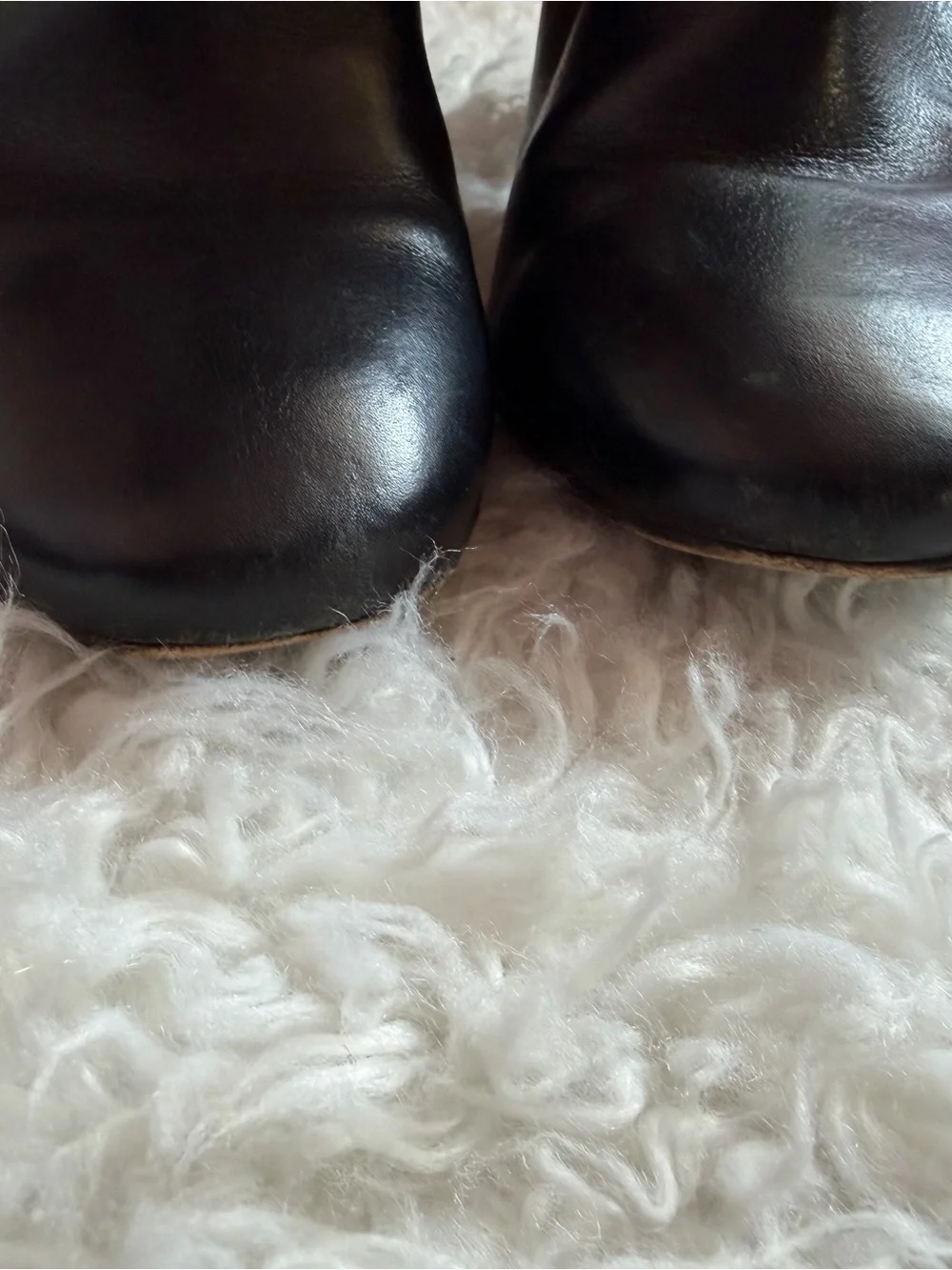 Isabel Marant Classic Black Leather Women’s Wrap Ankle Boots Block Heel 39